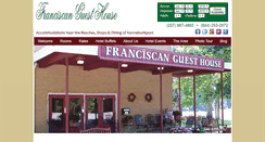 Desktop Screenshot of franciscanguesthouse.com